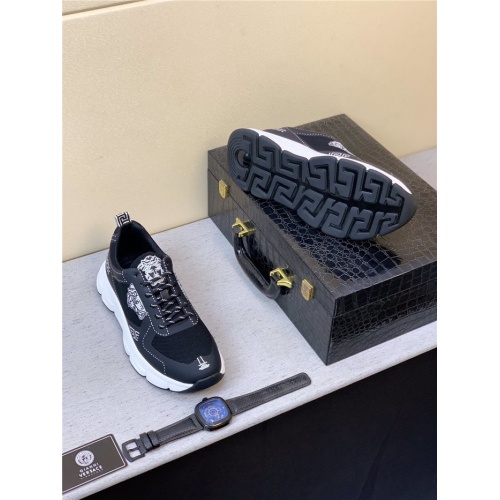 Replica Versace Casual Shoes For Men #831457 $76.00 USD for Wholesale