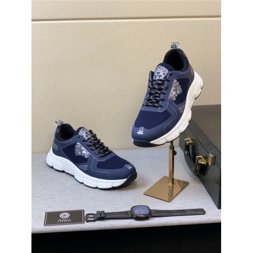 Replica Versace Casual Shoes For Men #831459 $76.00 USD for Wholesale