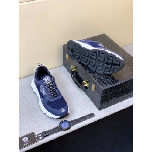 Replica Versace Casual Shoes For Men #831459 $76.00 USD for Wholesale
