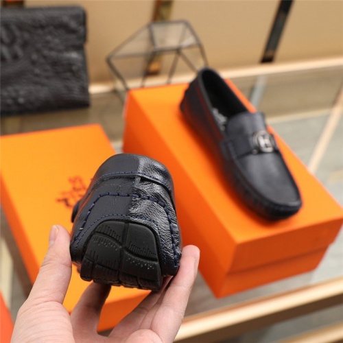 Replica Hermes Casual Shoes For Men #831490 $76.00 USD for Wholesale