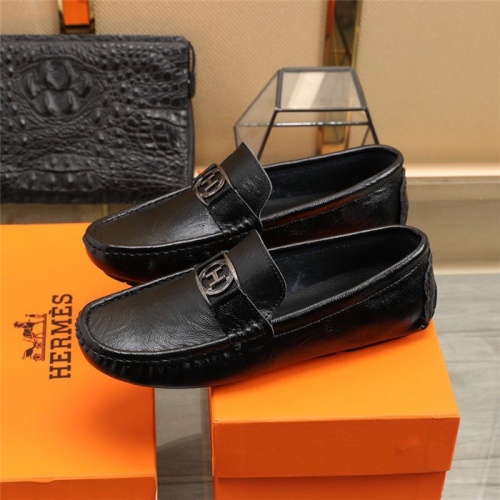 Replica Hermes Casual Shoes For Men #831491 $76.00 USD for Wholesale