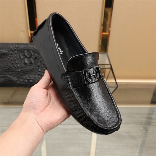 Replica Hermes Casual Shoes For Men #831491 $76.00 USD for Wholesale