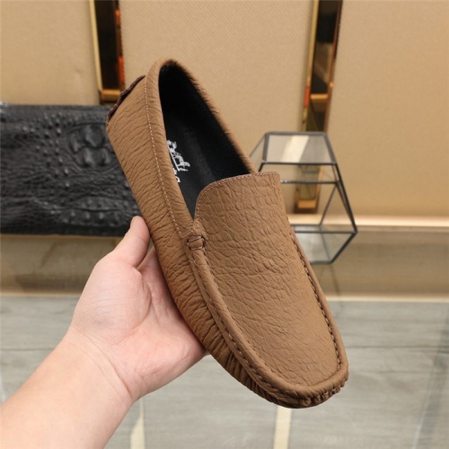 Replica Hermes Casual Shoes For Men #831492 $76.00 USD for Wholesale