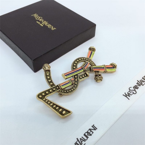 Replica Yves Saint Laurent Brooches For Women #831601 $28.00 USD for Wholesale