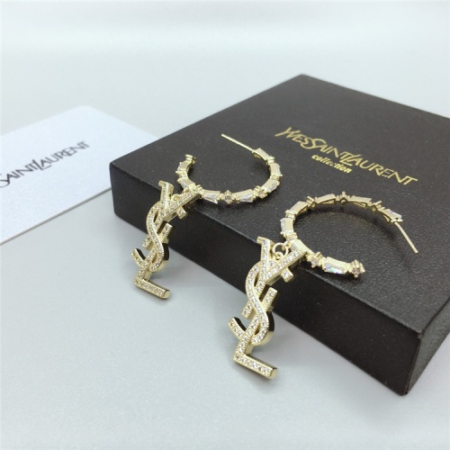 Replica Yves Saint Laurent YSL Earring For Women #831602 $35.00 USD for Wholesale
