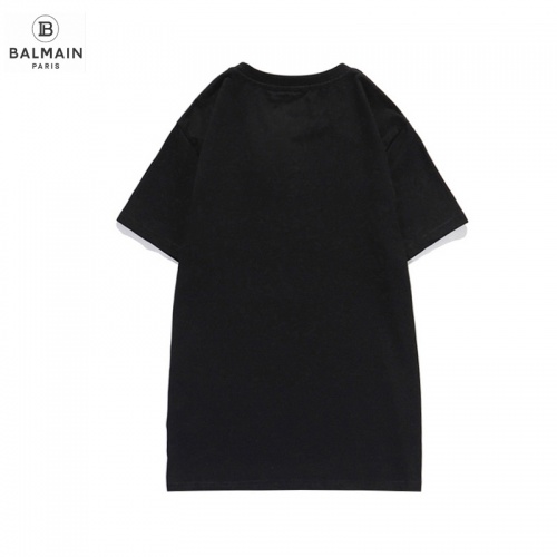Replica Balmain T-Shirts Short Sleeved For Men #831618 $29.00 USD for Wholesale
