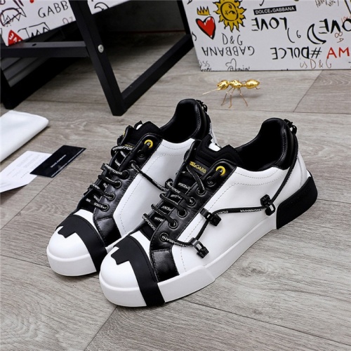 Dolce &amp; Gabbana D&amp;G Casual Shoes For Men #831696 $82.00 USD, Wholesale Replica Dolce &amp; Gabbana D&amp;G Casual Shoes