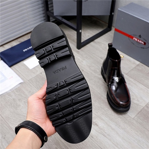 Replica Prada Boots For Men #831718 $105.00 USD for Wholesale