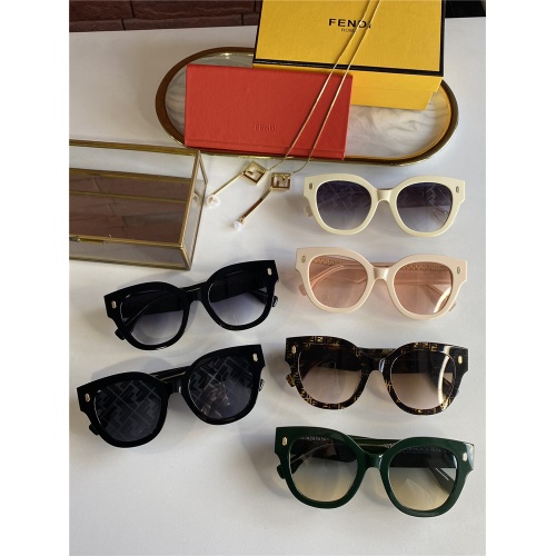 Replica Fendi AAA Quality Sunglasses #831776 $64.00 USD for Wholesale
