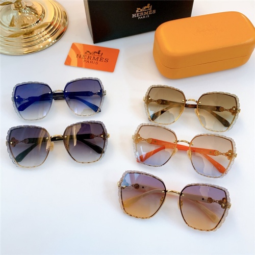 Replica Hermes AAA Quality Sunglasses #831790 $68.00 USD for Wholesale