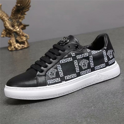 Replica Versace Casual Shoes For Men #832016 $80.00 USD for Wholesale