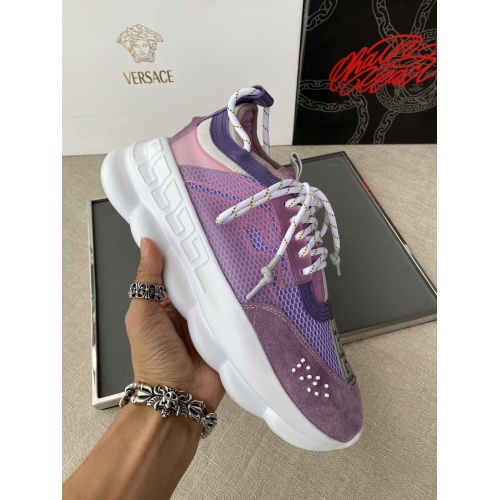 Replica Versace Casual Shoes For Women #832037 $92.00 USD for Wholesale
