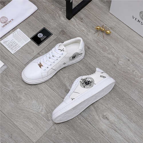 Replica Versace Casual Shoes For Men #832053 $76.00 USD for Wholesale