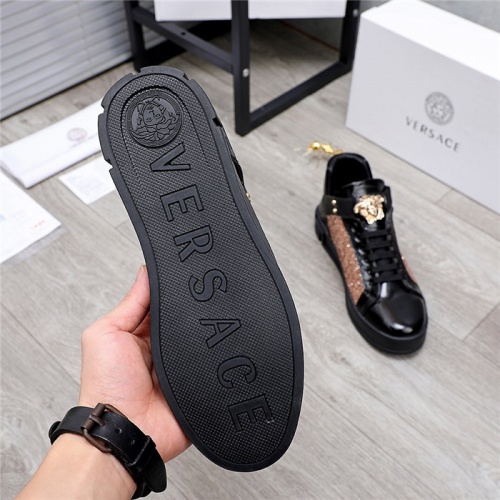 Replica Versace Casual Shoes For Men #832081 $80.00 USD for Wholesale