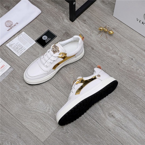 Replica Versace Casual Shoes For Men #832084 $80.00 USD for Wholesale