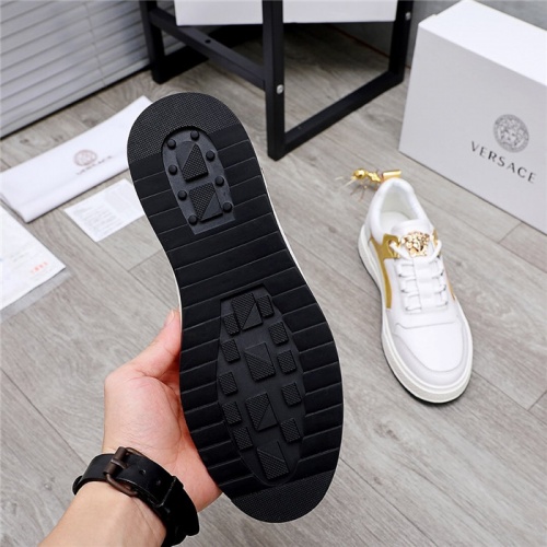 Replica Versace Casual Shoes For Men #832084 $80.00 USD for Wholesale