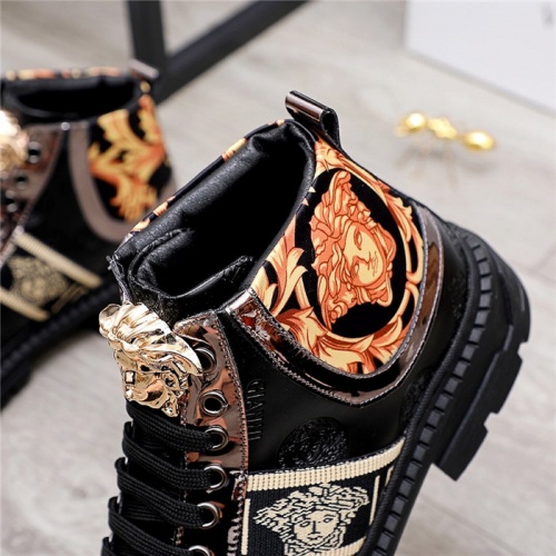 Replica Versace Boots For Men #832092 $85.00 USD for Wholesale