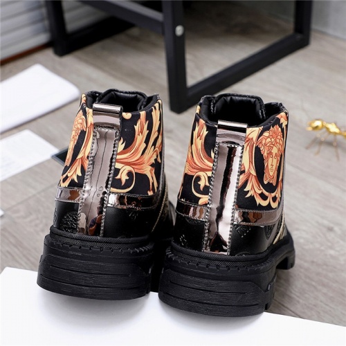 Replica Versace Boots For Men #832092 $85.00 USD for Wholesale