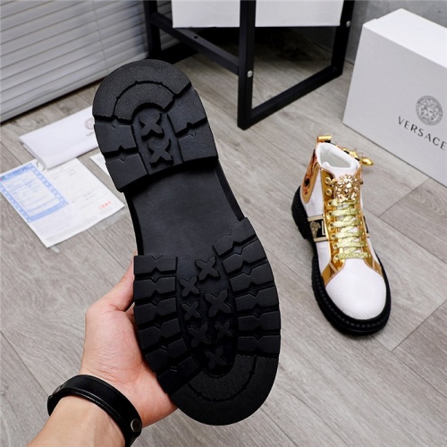 Replica Versace Boots For Men #832093 $85.00 USD for Wholesale