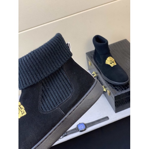 Replica Versace Boots For Men #832094 $76.00 USD for Wholesale