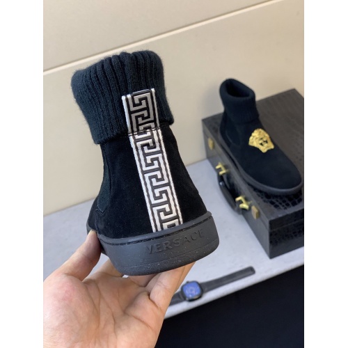 Replica Versace Boots For Men #832094 $76.00 USD for Wholesale