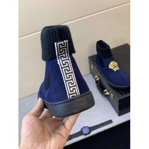Replica Versace Boots For Men #832095 $76.00 USD for Wholesale