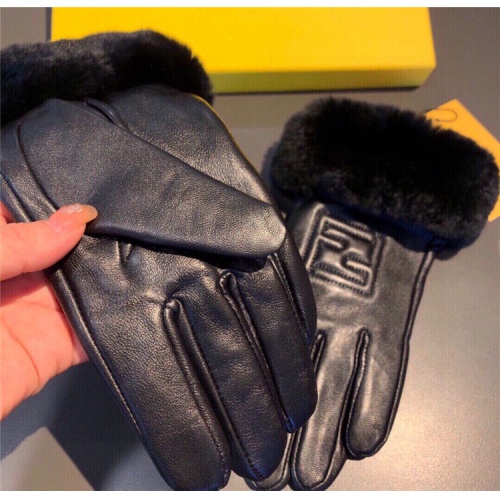 Replica Fendi Gloves For Women #832099 $56.00 USD for Wholesale