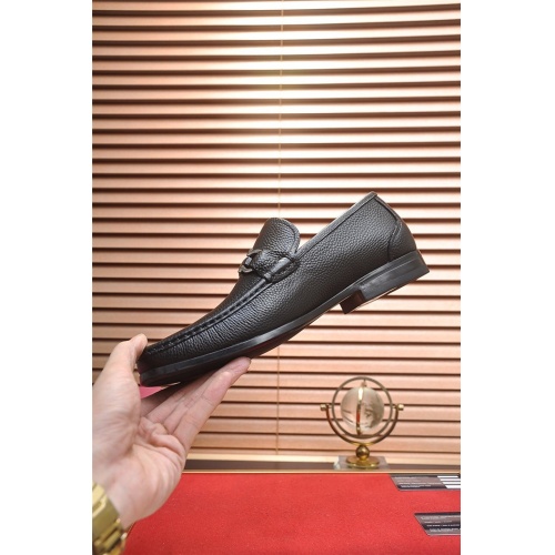 Replica Ferragamo Salvatore FS Leather Shoes For Men #832104 $96.00 USD for Wholesale