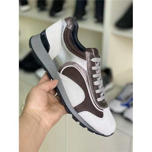 Replica Prada Casual Shoes For Men #832122 $92.00 USD for Wholesale