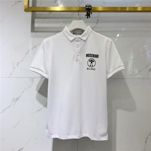 Moschino T-Shirts Short Sleeved For Men #832161 $43.00 USD, Wholesale Replica Moschino T-Shirts