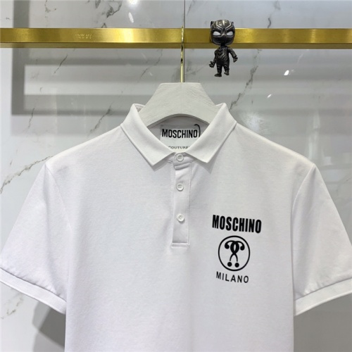 Replica Moschino T-Shirts Short Sleeved For Men #832161 $43.00 USD for Wholesale