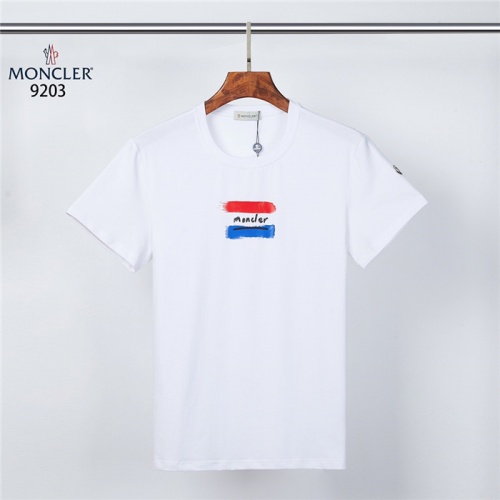 Moncler T-Shirts Short Sleeved For Men #832176 $27.00 USD, Wholesale Replica Moncler T-Shirts
