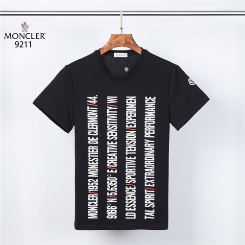 Moncler T-Shirts Short Sleeved For Men #832188 $27.00 USD, Wholesale Replica Moncler T-Shirts