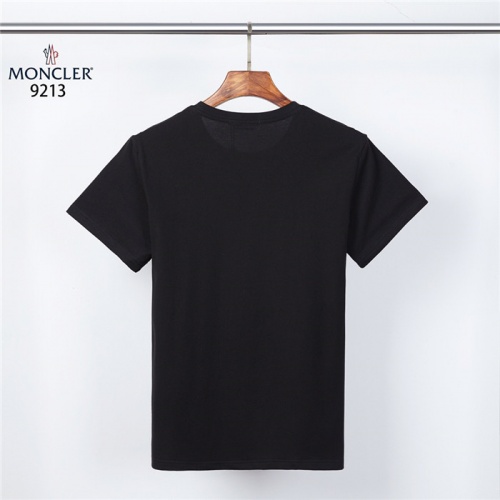 Replica Moncler T-Shirts Short Sleeved For Men #832193 $27.00 USD for Wholesale