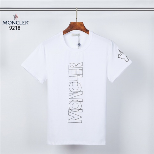 Moncler T-Shirts Short Sleeved For Men #832195 $27.00 USD, Wholesale Replica Moncler T-Shirts