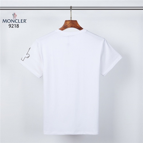 Replica Moncler T-Shirts Short Sleeved For Men #832195 $27.00 USD for Wholesale
