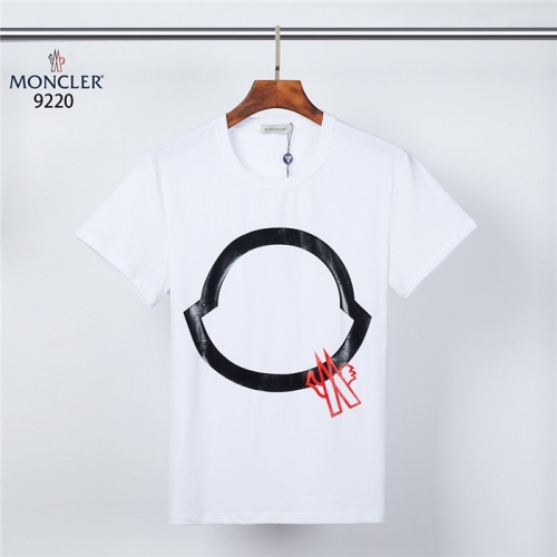 Moncler T-Shirts Short Sleeved For Men #832197 $27.00 USD, Wholesale Replica Moncler T-Shirts