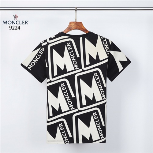 Replica Moncler T-Shirts Short Sleeved For Men #832205 $29.00 USD for Wholesale