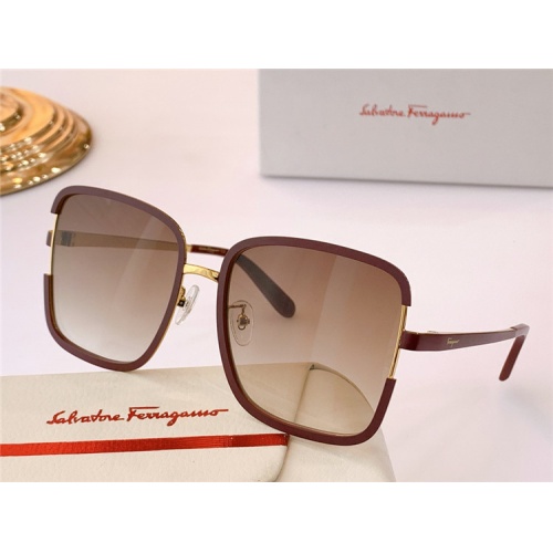Salvatore Ferragamo AAA Quality Sunglasses #832277 $60.00 USD, Wholesale Replica Salvatore Ferragamo AAA Quality Sunglasses