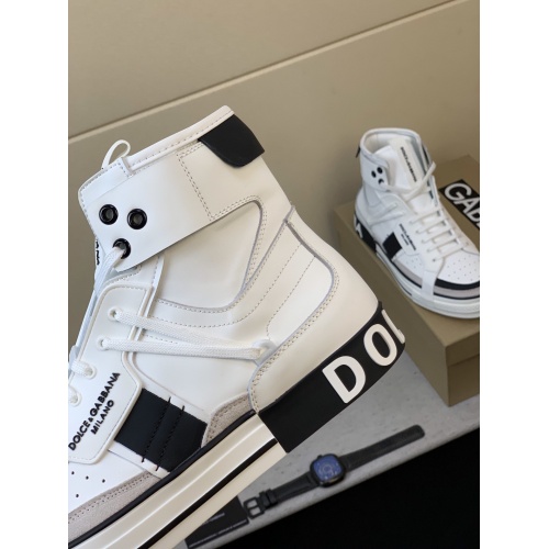 Replica Dolce & Gabbana D&G High Top Shoes For Men #832324 $105.00 USD for Wholesale