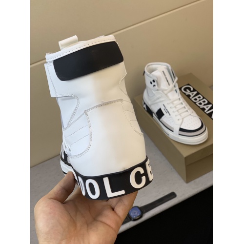 Replica Dolce & Gabbana D&G High Top Shoes For Men #832324 $105.00 USD for Wholesale