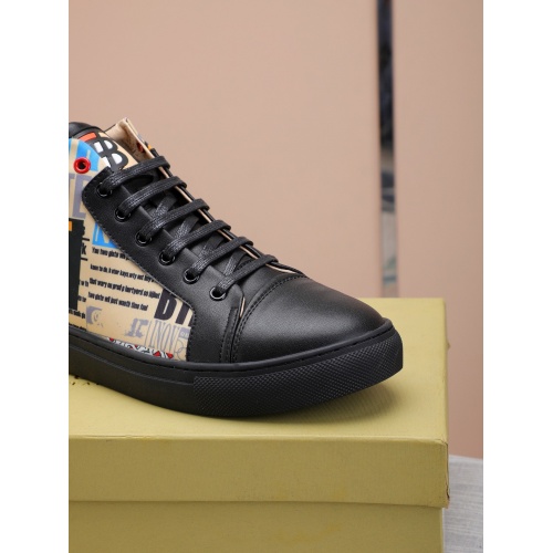 Replica Burberry High Tops Shoes For Men #832400 $80.00 USD for Wholesale