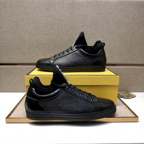 Replica Fendi Casual Shoes For Men #832411 $80.00 USD for Wholesale