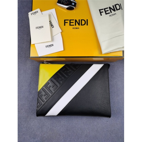 Fendi AAA Man Wallets #832430 $132.00 USD, Wholesale Replica Fendi AAA Man Wallets