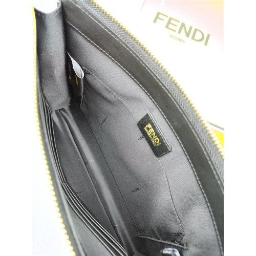 Replica Fendi AAA Man Wallets #832433 $132.00 USD for Wholesale