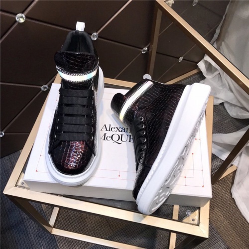 Replica Alexander McQueen High Tops Shoes For Men #832471 $115.00 USD for Wholesale
