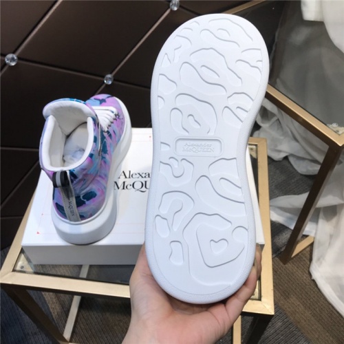 Replica Alexander McQueen High Tops Shoes For Men #832475 $122.00 USD for Wholesale
