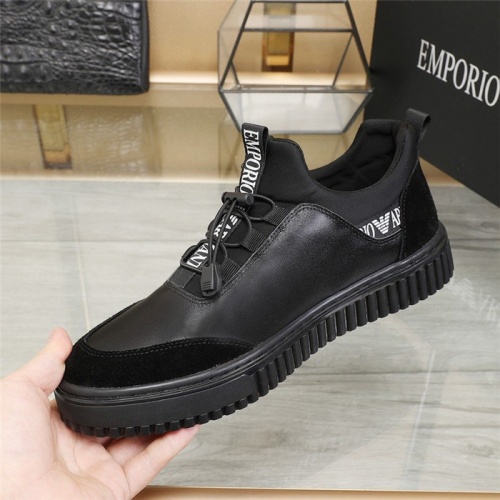 Replica Armani Casual Shoes For Men #832610 $82.00 USD for Wholesale