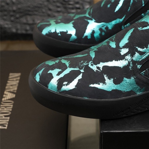 Replica Armani Casual Shoes For Men #832616 $80.00 USD for Wholesale