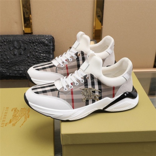 Replica Burberry Casual Shoes For Men #832671 $82.00 USD for Wholesale